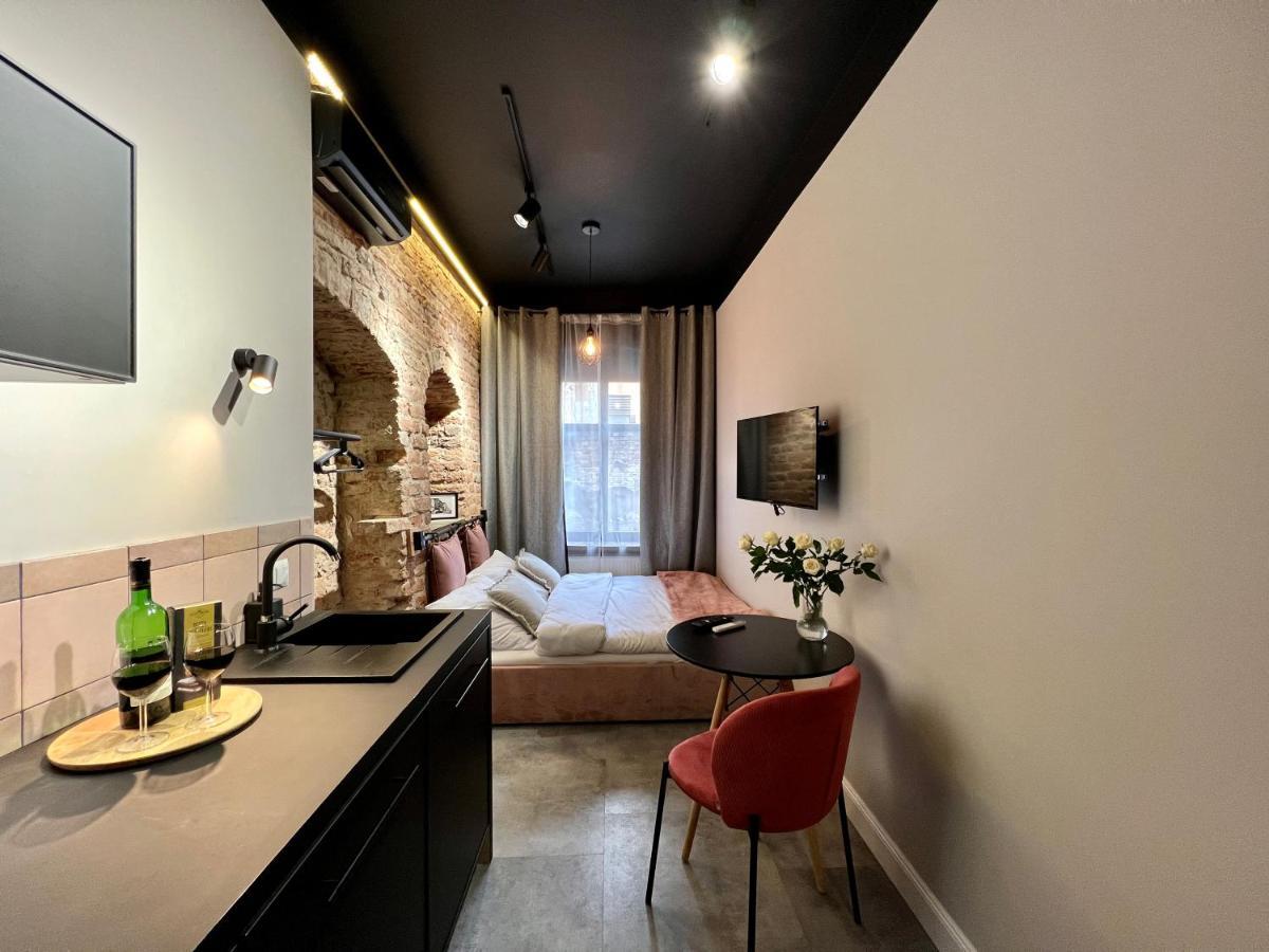 Pudrowy Apartament Old Town Design Stary Toruń Esterno foto